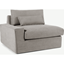 Picture of Trent Loose Cover Modular Left Hand Facing Sofa Arm, Washed Grey Cotton