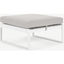Picture of Catania Garden Modular Ottoman, White and Polywood