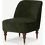 Picture of Harpo Accent Armchair, Evergreen Velvet