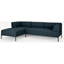 Picture of Kiva Left Hand Facing Chaise End Corner Sofa, Aegean Blue