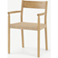 Picture of Rhye Woven Carver Dining Chair, Oak