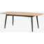 Picture of Deauville 6-8 Seat Extending Dining Table, Oak & Charcoal Black
