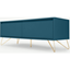Picture of Elona Media Unit, Teal and Brass