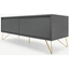 Picture of Elona Media Unit, Charcoal and Brass