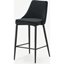 Picture of Julietta Bar Stool, Lead Grey Velvet