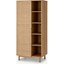 Picture of Pavia Double Wardrobe, Natural Rattan & Oak Effect