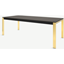 Picture of Corinna 10 Seat Dining Table, Concrete & Brass