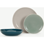 Picture of Noah 12 Piece Dinner Set, Tonal Blue and  Grey