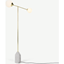Picture of Faye Floor Lamp, Brass and Marble