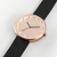 Picture of Makiko Watch, Rose Gold and Black Leather Strap