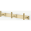 Picture of Jovi Knurled Solid Brass Wall Hooks, Brushed Brass