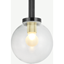 Picture of Vaughn Bathroom Pendant Lamp, Black and Brushed Brass