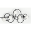 Picture of Sakari Marble Detail Wall Mounted Hooks, Black