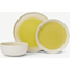Picture of Rost 12 Piece Ombre Reactive Glaze Dinner Set, Lemon