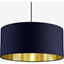 Picture of Oro Pendant Shade, Navy & Brass