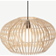 Picture of Hector Large Wide Lamp Shade, Natural Bamboo