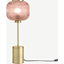 Picture of Briz Table Lamp, Antique Brass & Pink