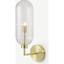 Picture of Dia Wall Lamp, Glass and Brass