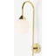 Picture of Faye Wall Light Single, Brass