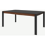 Picture of Corinna 8 Seat Dining Table, Grey HPL & Black