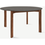 Picture of Niven 6 Seat Round Dining Table, Concrete & Walnut