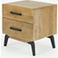 Picture of Lucien Bedside, Light Mango Wood