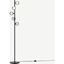 Picture of Masako LED Floor Lamp, Smoked & Opal Glass