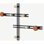 Picture of Keana Wall Mounted Hooks, Brass
