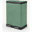 Picture of Colter 60L, Soft Close Double Recycling Pedal Bin x2 30L, Sage Green