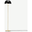 Picture of Collet Floor Lamp, Black & Brass