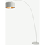 Picture of Sweep Arc Overreach Floor Lamp, Matt Grey with Copper