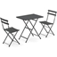 Picture of Rome folding bistro set - grey
