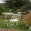 Picture of Rome folding bistro set - white