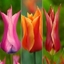 Picture of Vibrant lily-flowered tulip collection