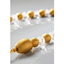 Picture of Summer Gold Beaded Tie Back