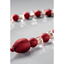 Picture of Summer Burgundy Beaded Tie Backs