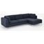 Picture of Monterosso Right Hand Facing Chaise End, Storm Blue