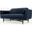 Picture of Imani Large 2 Seater Sofa, Navy Cotton Velvet