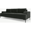 Picture of Frederik 3 Seater Sofa, Dark Anthracite Velvet