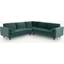 Picture of Scott Corner Sofa, Petrol Cotton Velvet