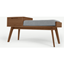 Picture of Jenson Storage Bench, Dark Stain Oak