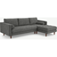 Picture of Scott 4 Seater Right Hand Facing Chaise End Corner Sofa, Iron Weave