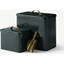 Picture of Saskia Extra Large Pet Food Storage Set of 2 with Scoop, Green & Brass