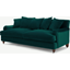 Picture of Orson 3 Seater Sofa, Scatterback, Seafoam Blue Velvet