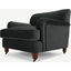 Picture of Orson Armchair, Midnight Grey Velvet