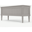Picture of Bourbon Vintage Ottoman Bench, Grey