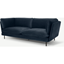 Picture of Wes 3 Seater Sofa, Ocean Blue Velvet