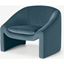 Picture of Shona Accent Armchair, Coastal Blue Velvet