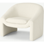 Picture of Shona Accent Armchair, Whitewash Boucle