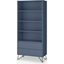Picture of Elona Bookcase, Slate Blue & Black